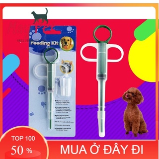 Ống bơm thuốc dành cho chó mèo nhè thuốc