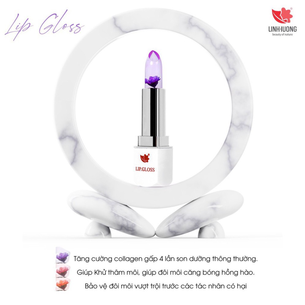 [100% Chính Hãng] son thạch linh hương lip gloss  date mới