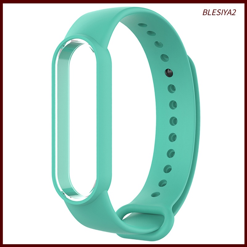 Dây Silicon Màu Trắng Thay Thế Cho MI Band 5 [Bresiya2]