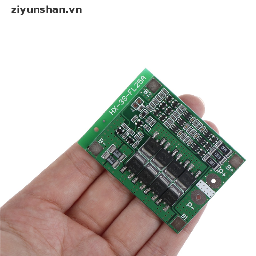 Bảng Mạch Cân Bằng 18650 Li-ion PCB 3S 25A 12V 11.1V 12.6V