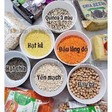 Hạt hữu cơ tách lẻ 100g cho bé từ 6m