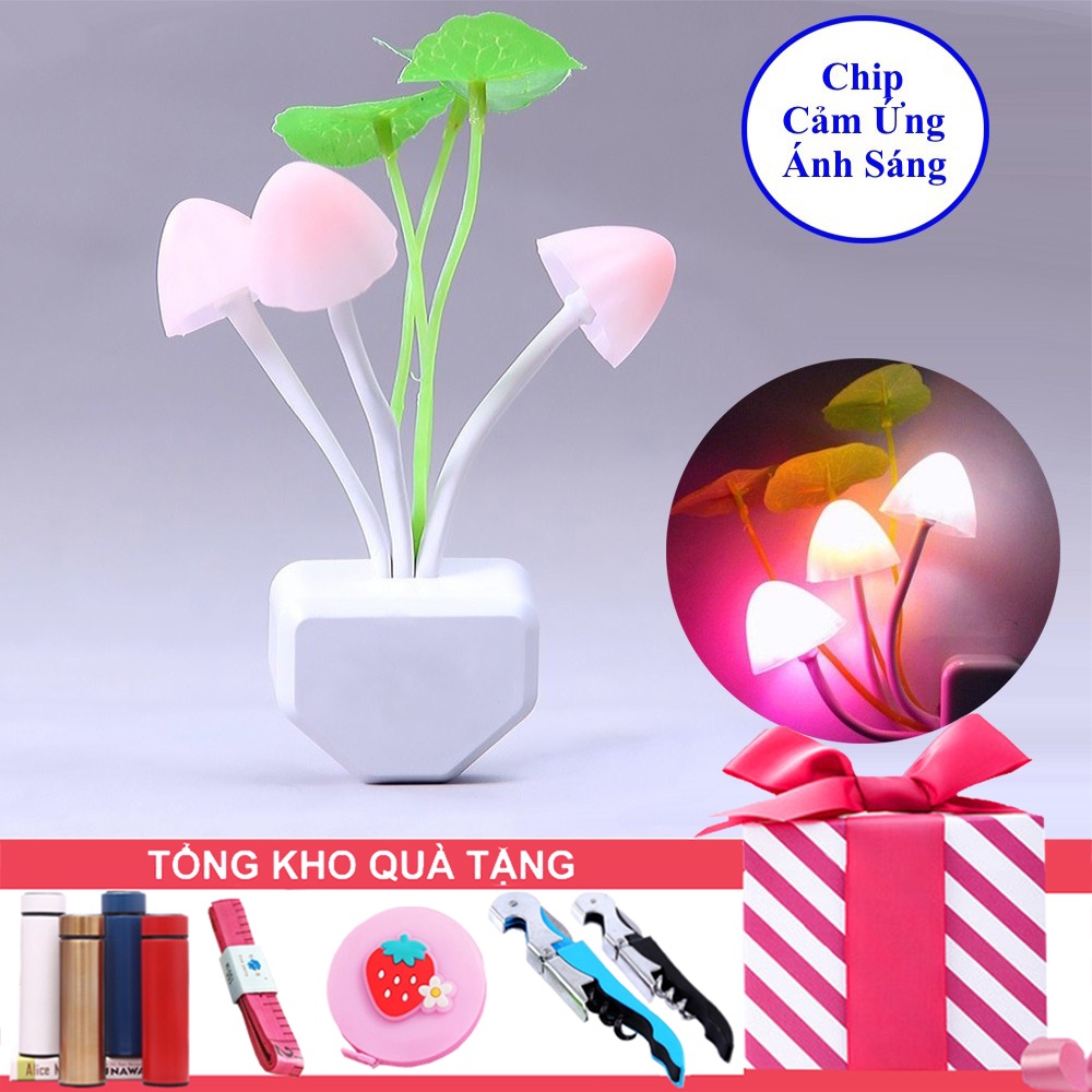 Đèn Ngủ Cảm Ứng Ánh Sáng, Tự Động Bật Vào Buổi Tối - Đa Dạng Kiểu Dáng Avatar - Bảo Hành 1 Tháng