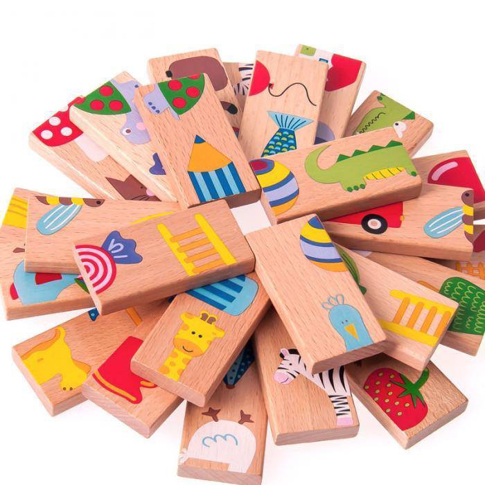 Bộ đồ chơi Domino 28 chi tiết cho bé