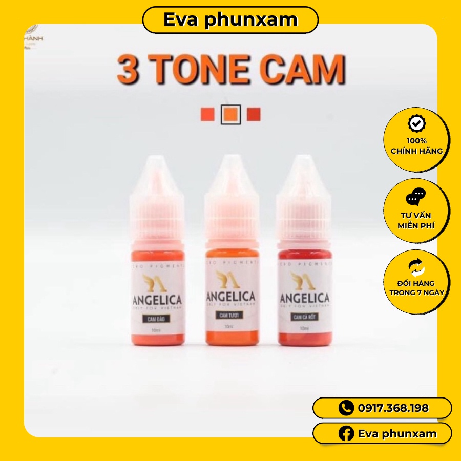 MỰC ANGELICA VIỆT TEM TRẮNG MẪU MỚI NHẤT