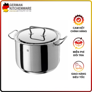 Nồi luộc gà Zwilling Classic đáy 3 lớp, thép Cromargan không gỉ Dung tích 14L