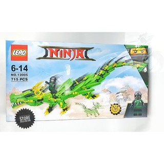 Lego Ninjago rồng Châu Á 715 chi tiết LERO 12005