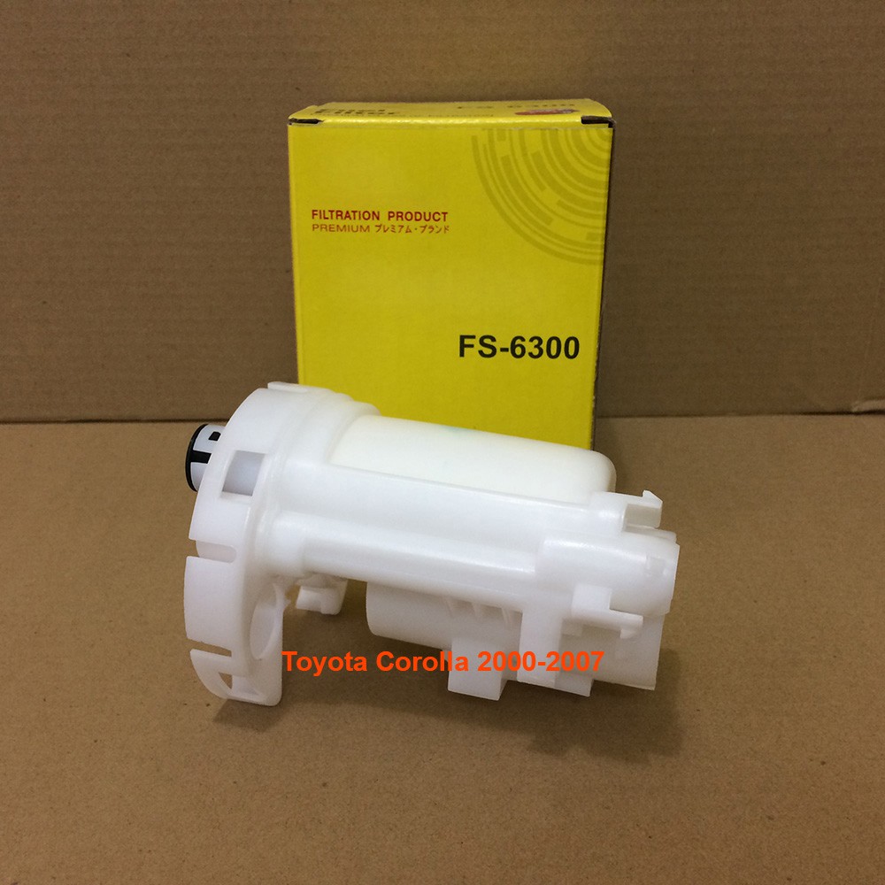Lọc xăng Toyota Corolla 2000-2007 mã FS6300 của JS Asakashi Nhật Bản