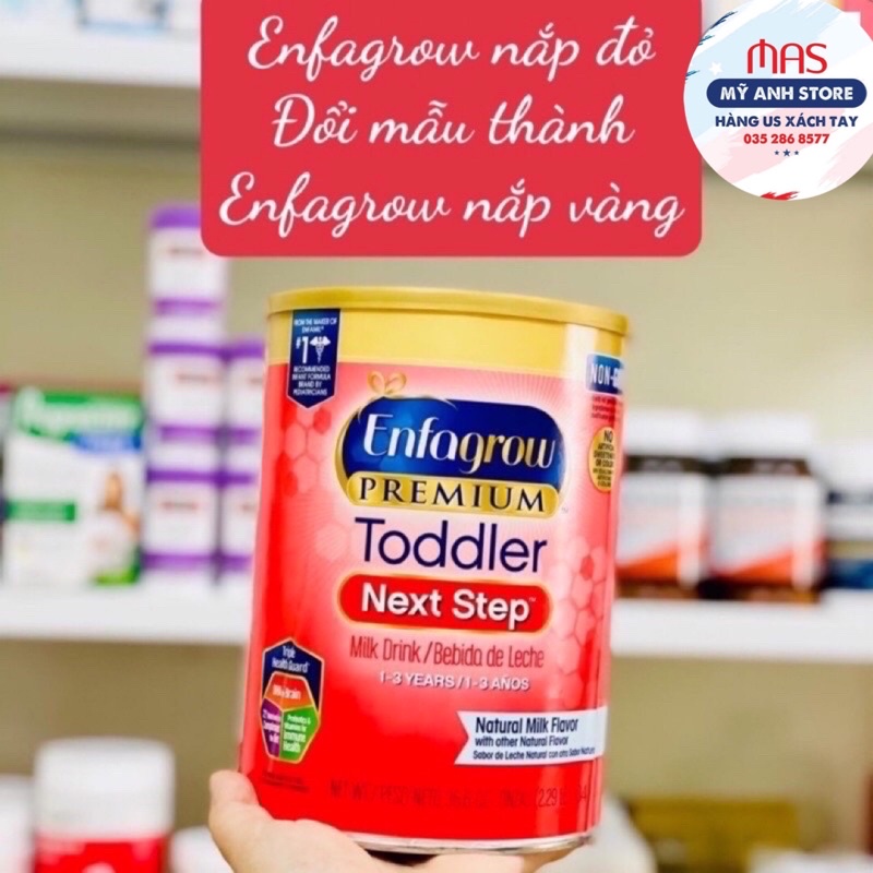 Sữa Enfagrow Premium Non – GMO Toddler Next Step hộp 1.04kg