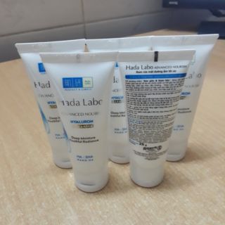 Combo Sữa rữa mặt Hadalabo: hkm 20tuyp