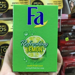 Xà bông cục FA Refreshing Lemon 90g