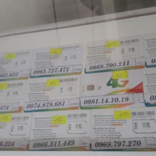 Sim viettel số đẹp giá rẻ