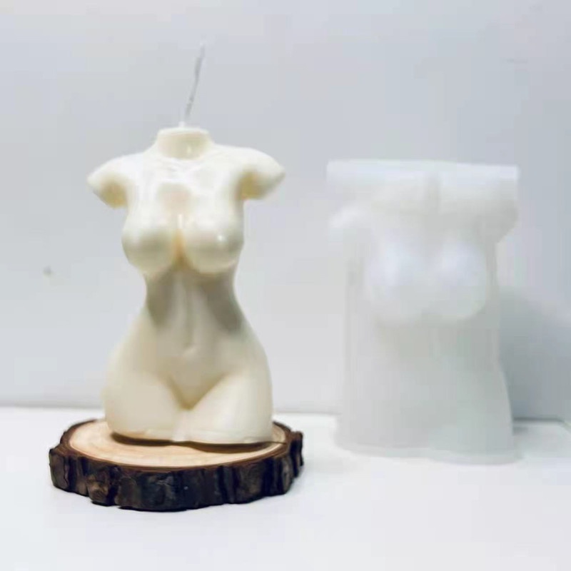 Khuôn Silicone Làm Xà Phòng / Nến Hình Khối Rubik 3D DIY