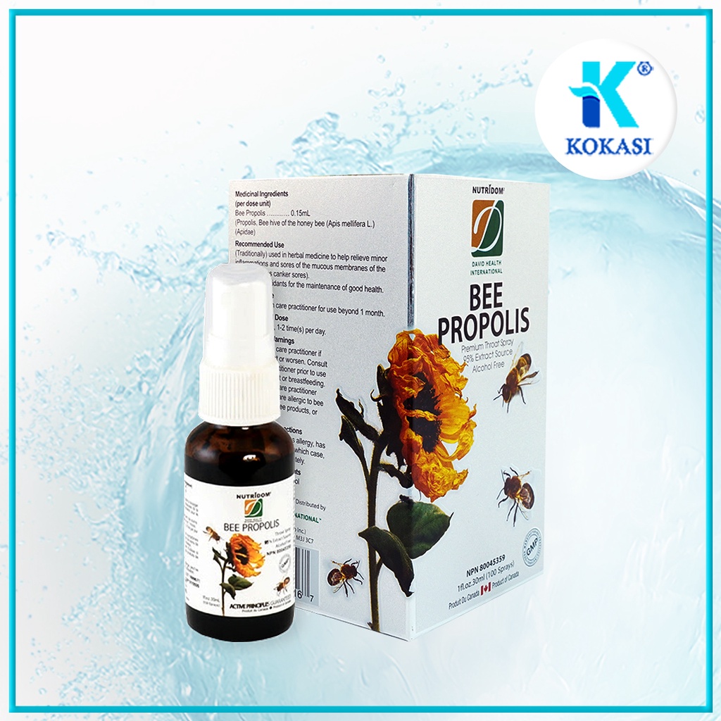 KEO ONG - BEE PROPOLIS Hỗ trợ giảm triệu chứng đau họng, viêm đường hô hấp, làm dịu các cơn ho. Chống oxy hóa, làm nhanh