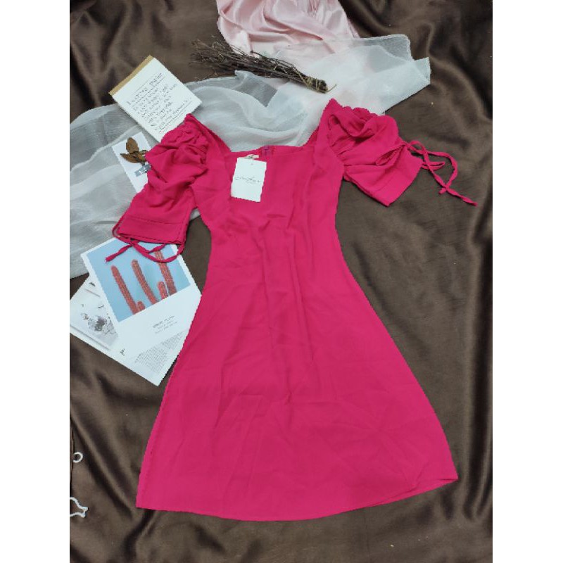 [Mã FAXANH1505 giảm 10K đơn 50K] Đầm lụa tầng tay lỡ ( hình chụp thật) | BigBuy360 - bigbuy360.vn