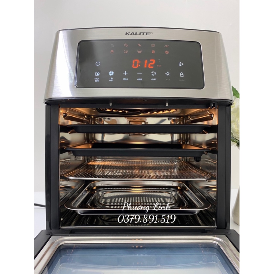 Nồi chiên không dầu KALITE KL1500 - Hàng chính hãng - Bảo hành 24 tháng