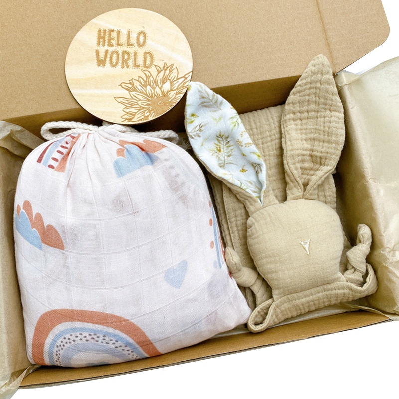 Bộ Tấm Lót Cũi Em Bé Bằng Cotton Chip Gỗ Kỷ Niệm