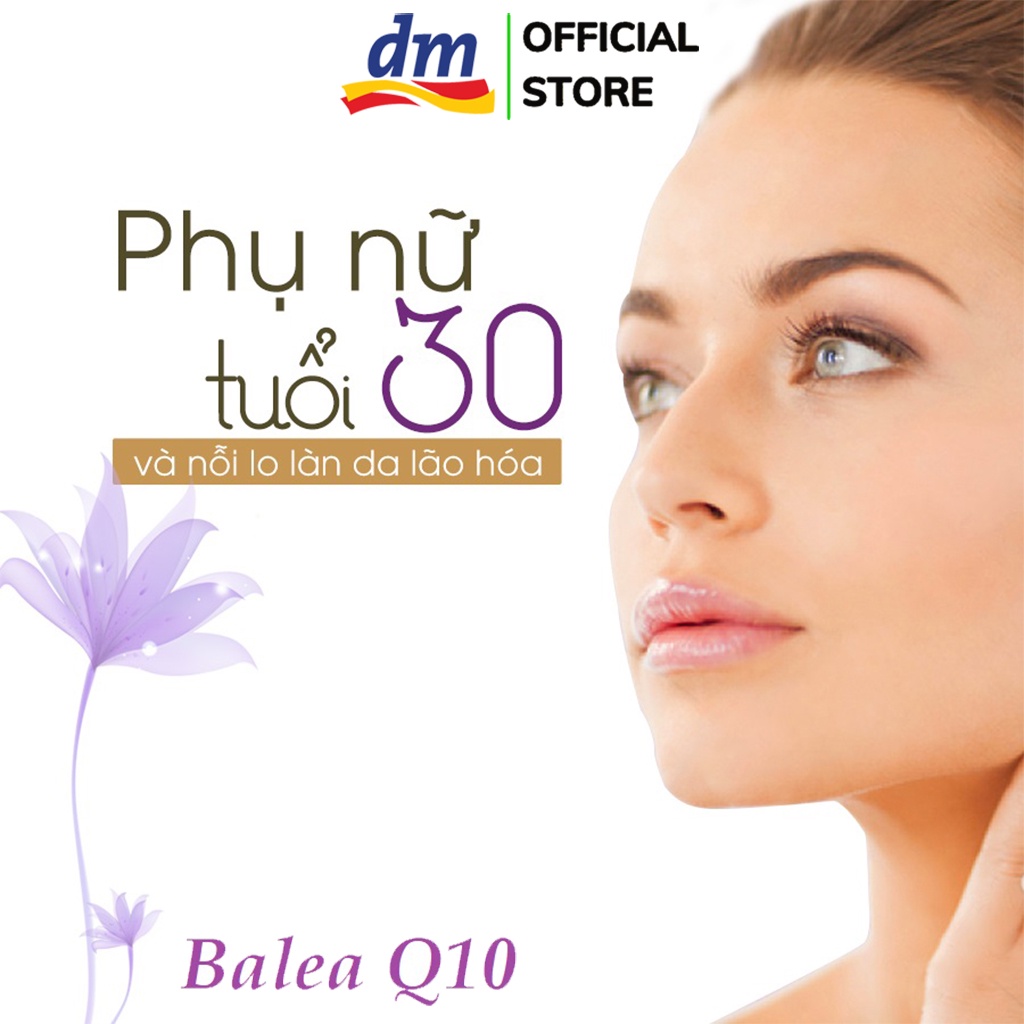 Kem dưỡng da chống lão hóa giảm nếp nhăn BALEA Q10 phục hồi tái tạo da 50ml