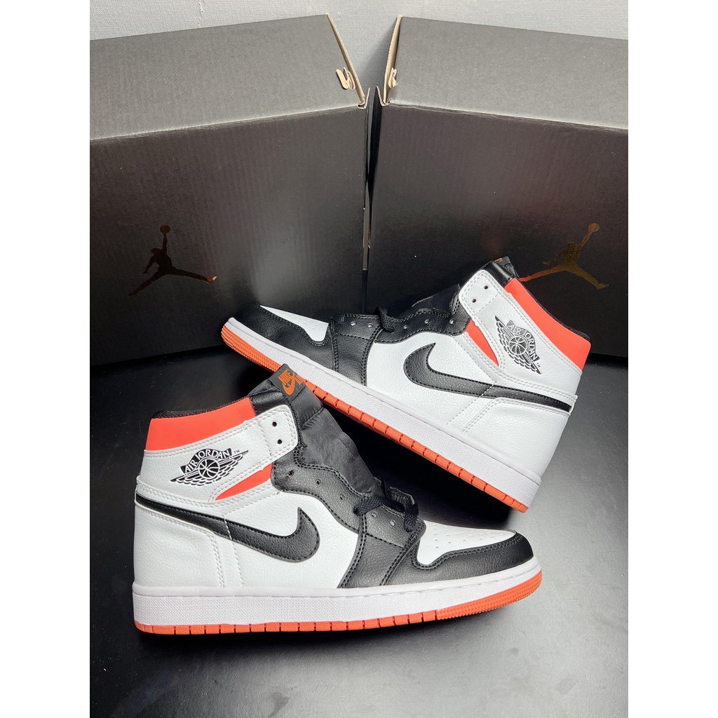 GIÀY BÓNG RỔ JD TRẮNG CAM CAO