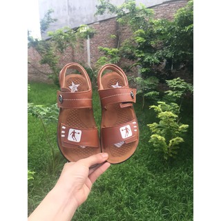 sandal Bé Trai Size 32-37 da mềm cao cấp