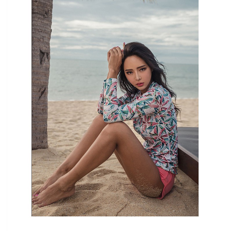 Bộ Đồ Bơi Thể Thao Tay Dài Chống Nắng Nhanh Khô | BigBuy360 - bigbuy360.vn