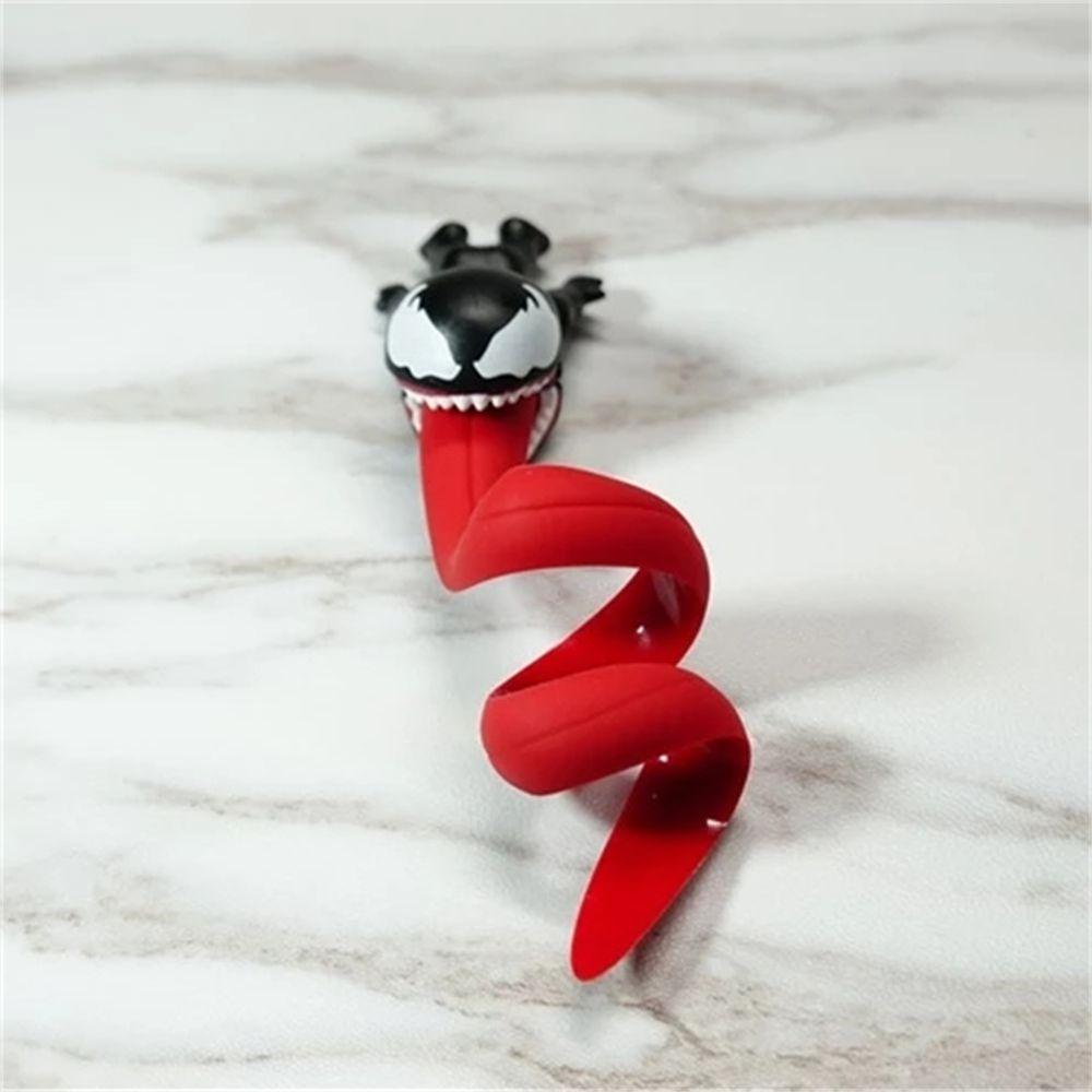 Giá Đỡ Cáp Dữ Liệu USB Đồ Chơi Mô Hình Nhân Vật Venom Bằng PVC Đặc Biệt