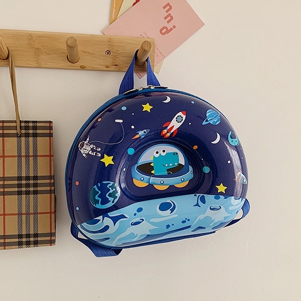 Balo trứng bán nguyệt hoạt hình cho bé đi mầm non du lịch chống thấm