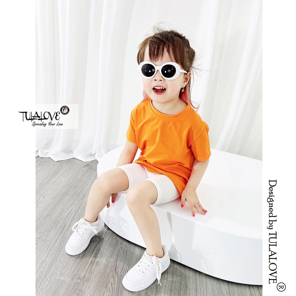 Áo Thun Bé Gái Bé Trai Kiểu Dáng Basic Chất Lượng Cao áo bé gái Tulalove