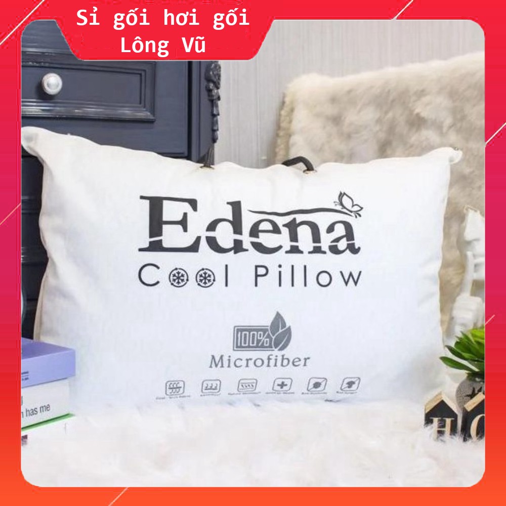 Gối nằm COOL  Edena - Đập tan cơn nóng mùa hè-  HÀNG CHÍNH HÃNG - Sỉ Gối Hơi Lông Vũ