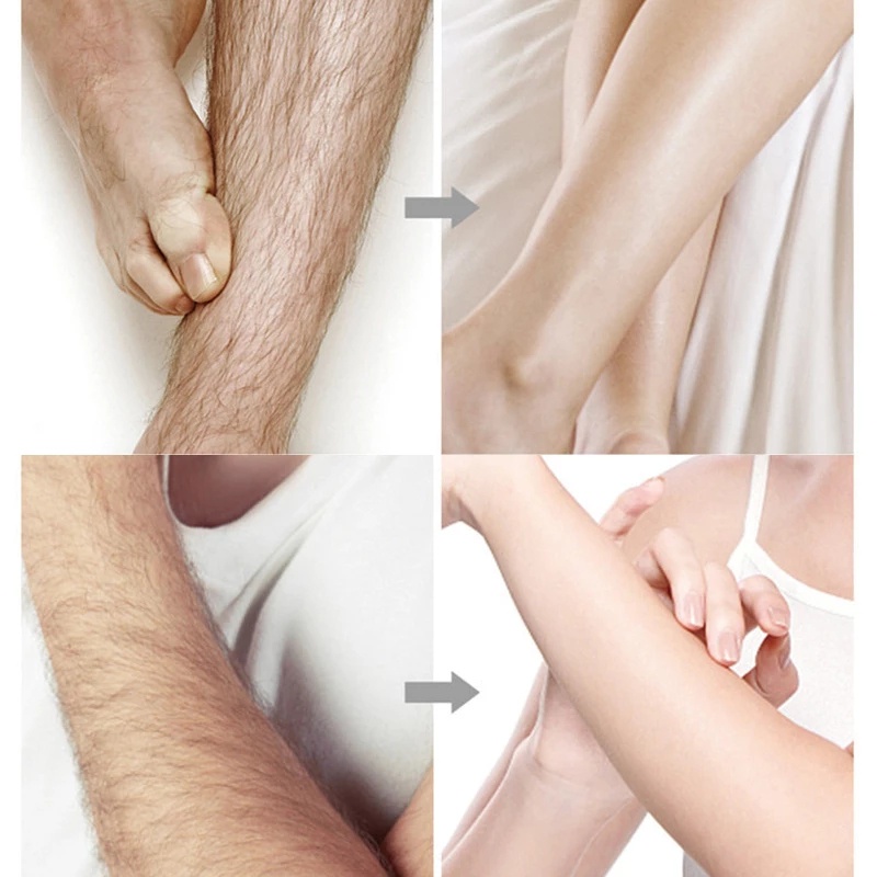 Miếng Sáp Tẩy Lông Hai Mặt Tiện Dụng Cho Cơ Thể / Cổ / Tay / Chân