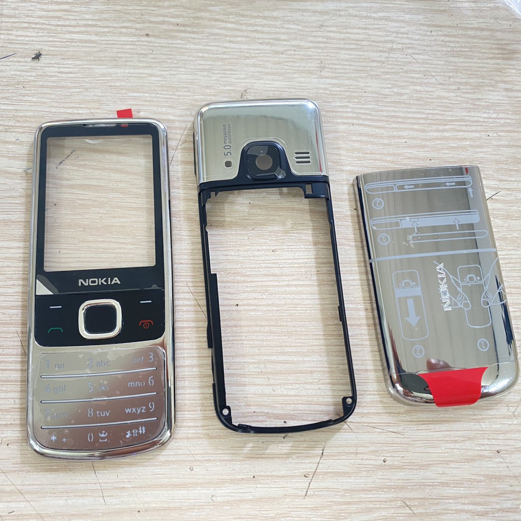 Vỏ Nokia 6700c Gold và Sliver