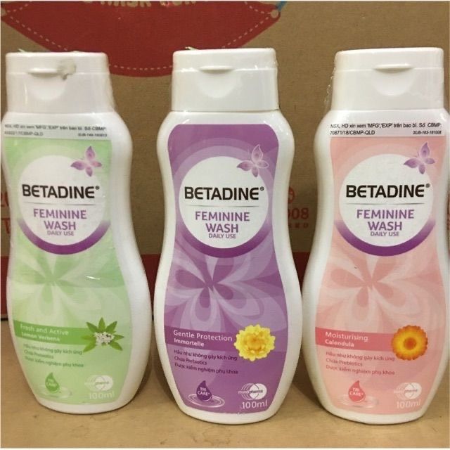 Gel vệ sinh Betadine (chai 100ml)