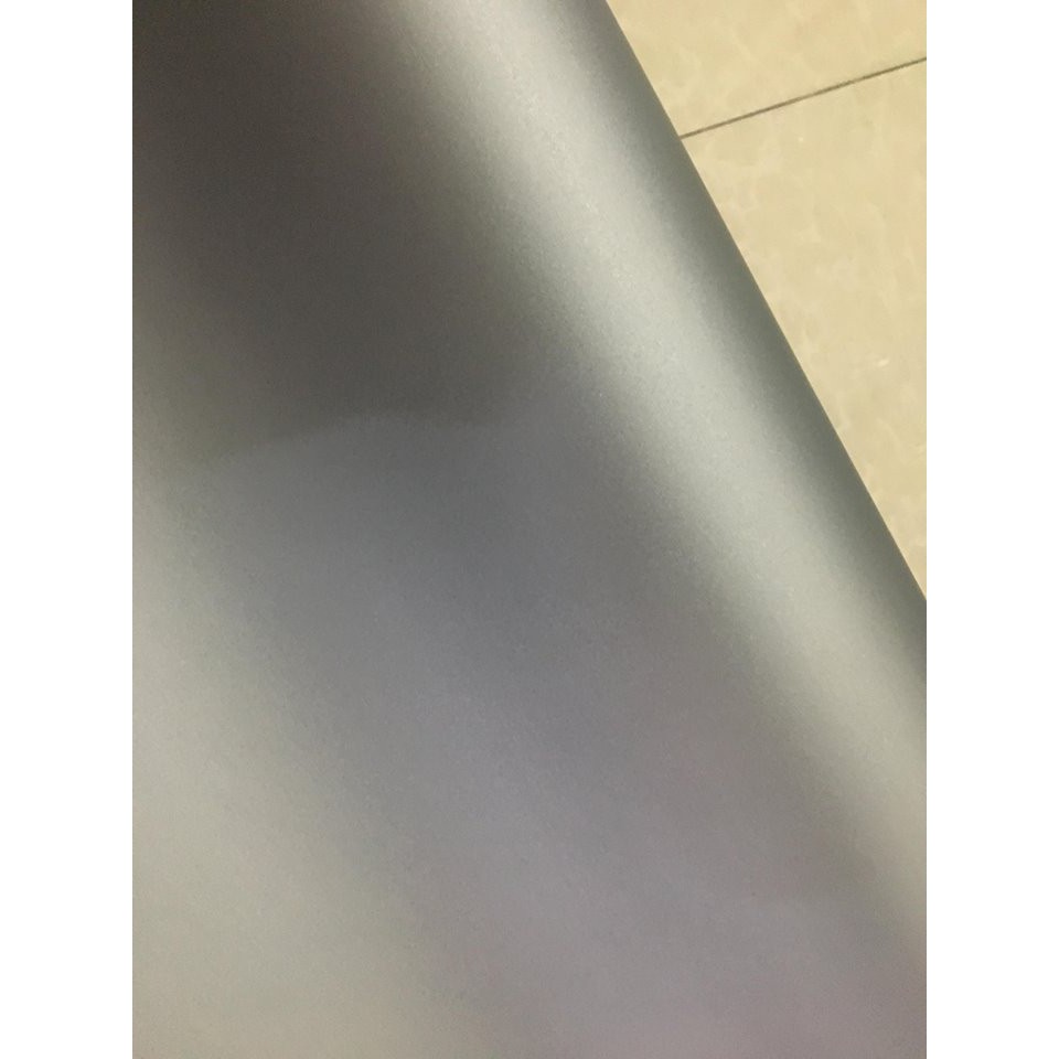 Combo 5m giấy decal cuộn màu xám nhám BINBIN DTL128