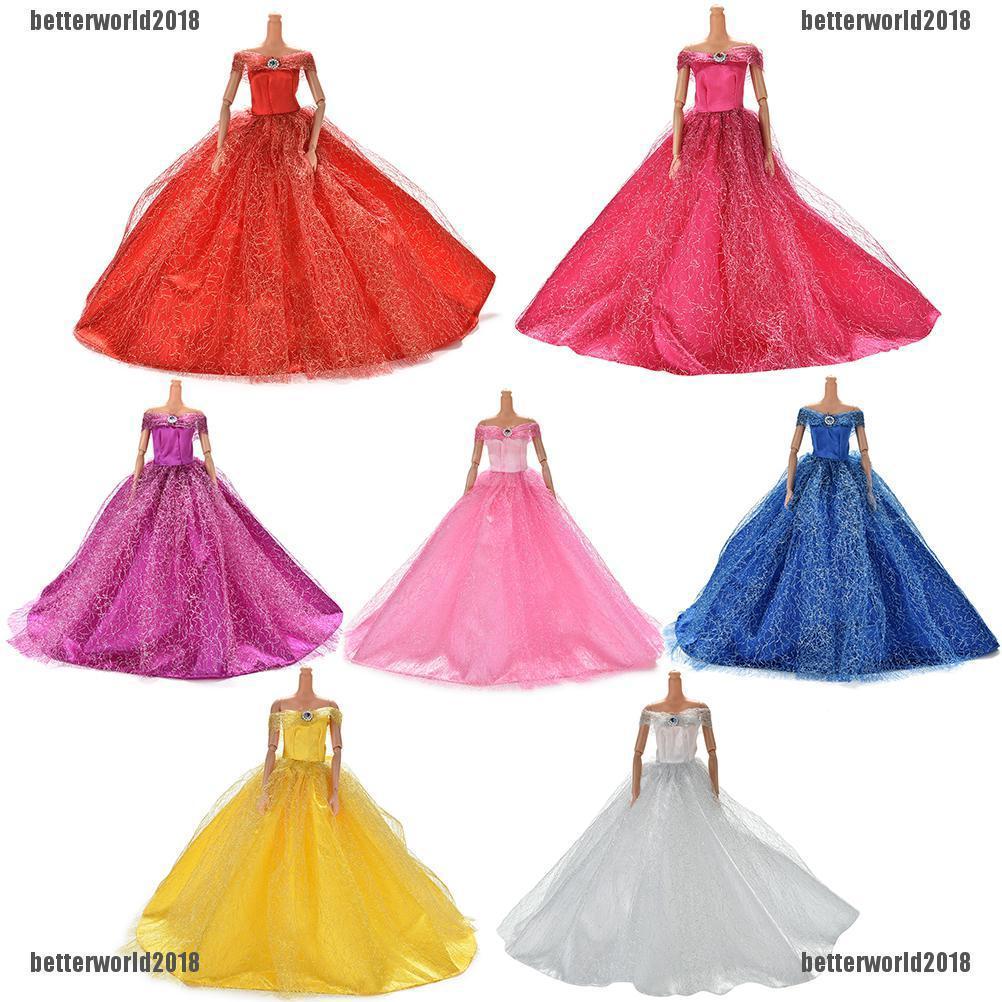 Đầm Cưới Cho Búp Bê Barbie 7