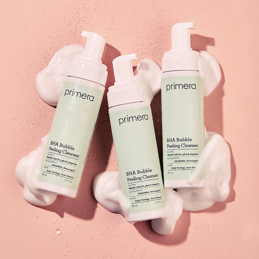 Sữa Rửa Mặt Primera BHA Bubble Peeling Cleanser - 200ml