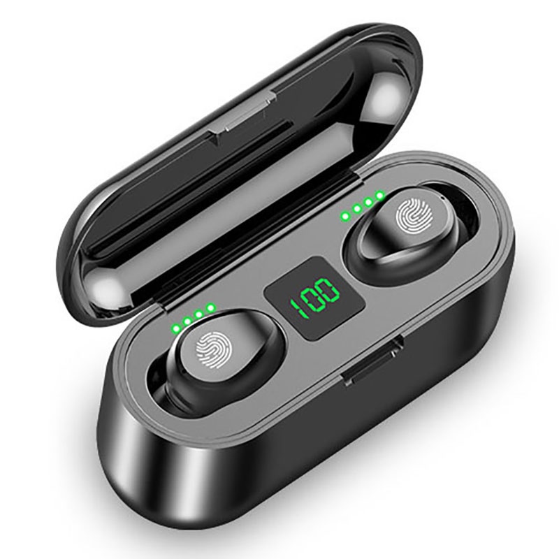 Tai Nghe Blutooth AMOI F9 ⚡FREESHIP⚡ TWS 5.1 TRUE WIRELESS AMOI F9, Bản Quốc Tế, Nút Cảm Ứng, Pin 280 Giờ, Chống Nước