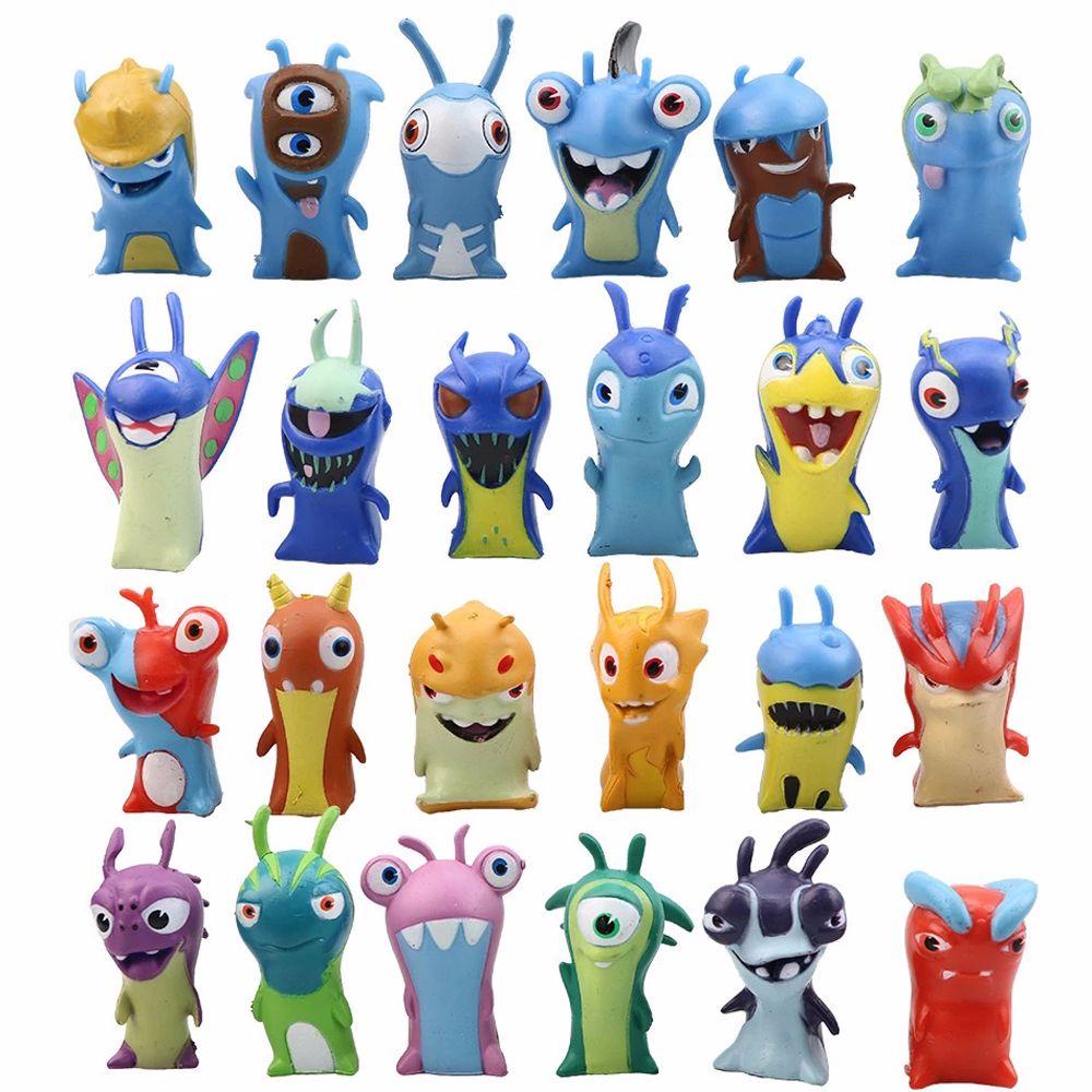 Mô Hình Nhân Vật Slugterra Hoạt Hình Mini Trang Trí Bàn Làm Việc
