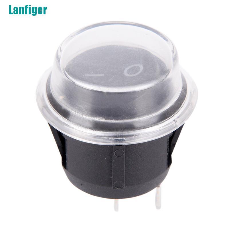 1 Công Tắc ON-OFF Tròn SPST 2 Chấu + Chống Thấm Nước Cho Xe Hơi
