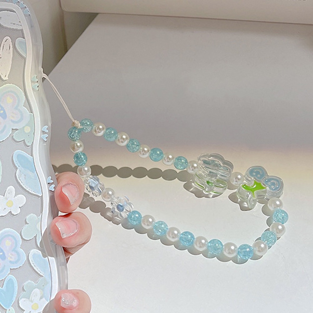 Dây Đeo Cổ Tay HọA TiếT TráI Tim Dễ Thương BắT MắT Cho iPhone oppo Samsung Realme VIVO Honor