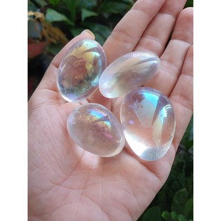 Đá thach anh angel aura