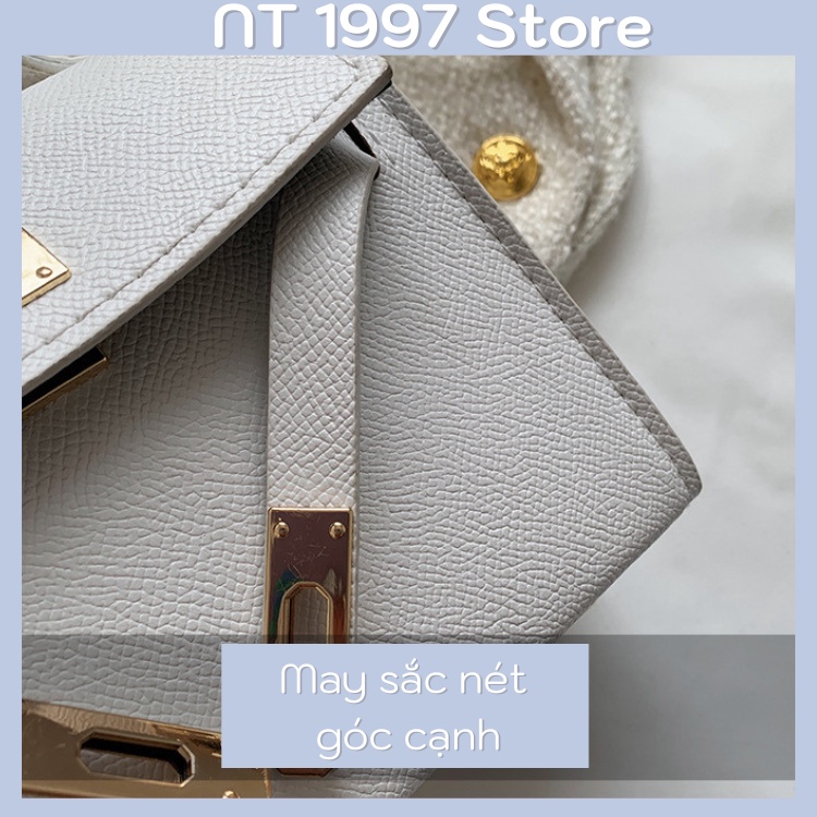 Túi sách nữ đeo chéo kẹp nách thời trang mini dây xích NT026