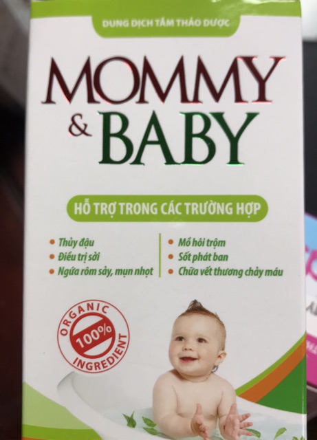 Dung dịch tắm thảo dược MOMMY&amp;BABY cho bé - Ipek_Shop