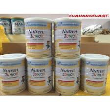 bộ 2 lon Nutren Junior 800g. Hỗ trợ tăng cân hiệu quả. Sữa chính hãng Nestlé Thụy Sĩ.