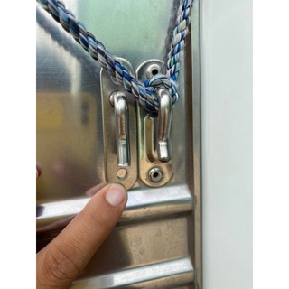 10 Móc bạt inox - móc bạt thành thùng ô tô, xe tải