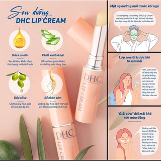 Son dưỡng môi DHC Lip Cream 1,5g