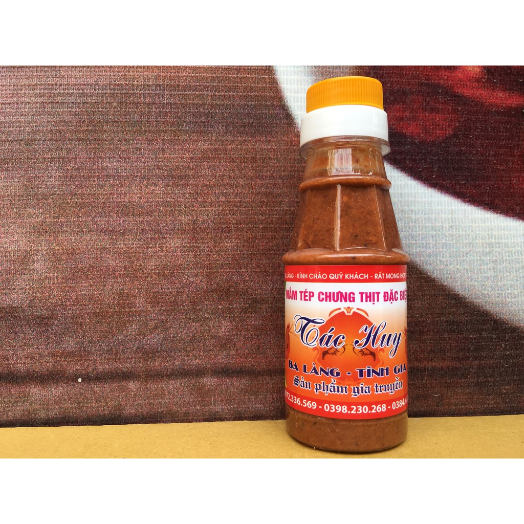 Mắm tép chưng thịt Ba Làng - Thanh Hóa chai 120ml