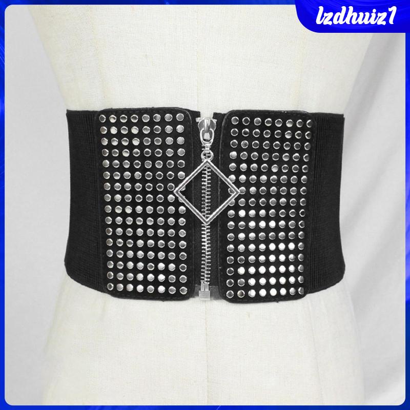 Thắt Lưng Bản Rộng Co Giãn Thời Trang Dùng Hóa Trang Dự Tiệc