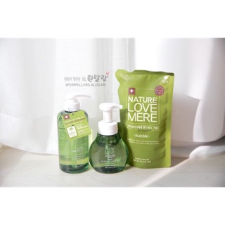 Nước rửa tay tạo bọt Nature Love Mere 250ml/280ml