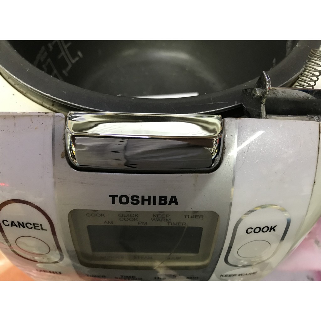 Nút nhấn mở nắp nồi cơm TOSHIBA  RC-18NMF  , RC-10MNF , ...