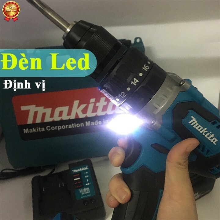 [Chính Hãng] Máy khoan pin makita 72V VÀ BỘ PHỤ KIỆN _ Nhật Việt official