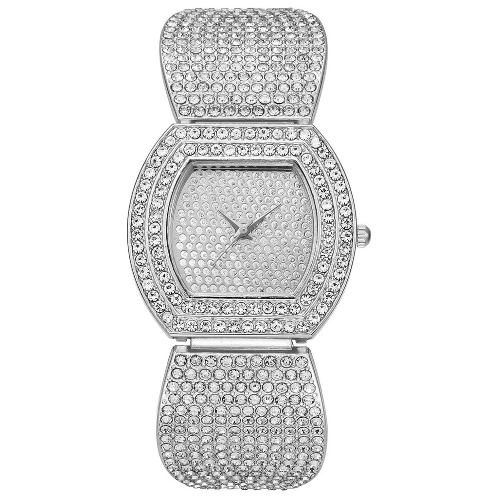 Đồng Hồ Đeo Tay Thời Trang Đính Đá Sang Trọng Dành Cho Nữ